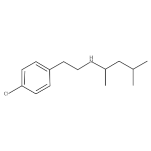 [2-(4-Chlorophenyl)ethyl](4-methylpentan-2-yl)amine Structure