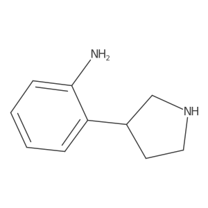 2-(Pyrrolidin-3-YL)aniline Structure