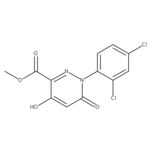 Methyl 1-(2,4-dichlorophenyl)-4-hydroxy-6-oxo-1,6-dihydro-3-pyridazinecarboxylate Structure
