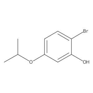 2-Bromo-5-isopropoxyphenol结构式
