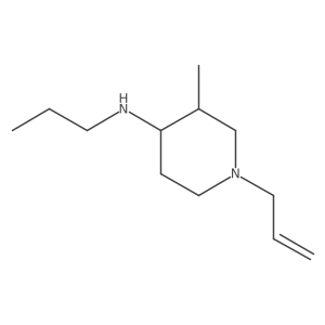 3-Methyl-1-(2-propen-1-yl)-N-propyl-4-piperidinamine Structure
