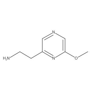 2-(6-Methoxypyrazin-2-YL)ethan-1-amine Structure