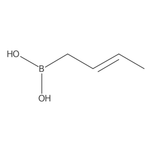 (Z)-But-2-en-1-ylboronic acid结构式