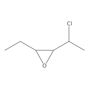 2-(1-Chloroethyl)-3-ethyloxirane Structure