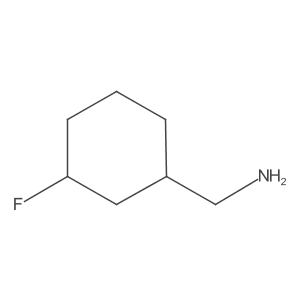 (3-Fluorocyclohexyl)methanamine Structure