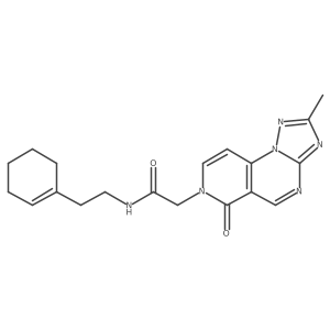 N-[2-(1-cyclohexenyl)ethyl]-2-[2-methyl-6-oxopyrido[3,4-e][1,2,4]triazolo[1,5-a]pyrimidin-7(6H)-yl]acetamide结构式
