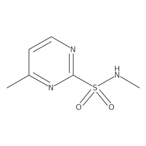 N,4-dimethylpyrimidine-2-sulfonamide Structure