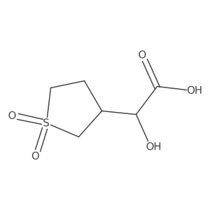 2-(1,1-Dioxo-1lambda6-thiolan-3-yl)-2-hydroxyacetic acid结构式