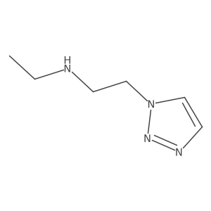 ethyl[2-(1H-1,2,3-triazol-1-yl)ethyl]amine结构式