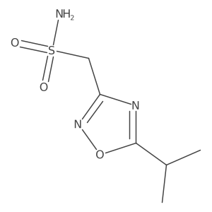 [5-(Propan-2-yl)-1,2,4-oxadiazol-3-yl]methanesulfonamide Structure