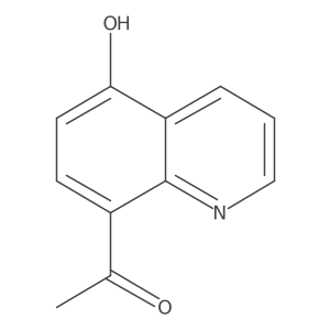 1-(5-Hydroxyquinolin-8-yl)ethan-1-one结构式