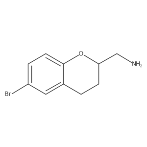 1-(6-Bromo-3,4-dihydro-2h-chromen-2-yl)methanamine Structure