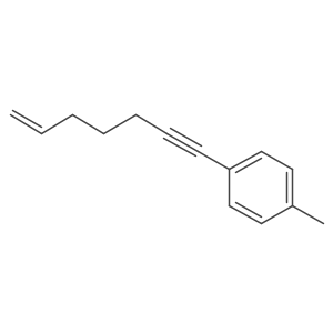 1-(6-Hepten-1-yn-1-yl)-4-methylbenzene Structure