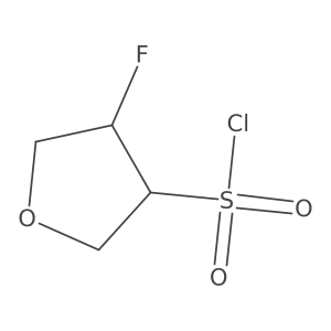 4-Fluorooxolane-3-sulfonyl chloride Structure
