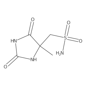 (4-Methyl-2,5-dioxoimidazolidin-4-yl)methanesulfonamide结构式