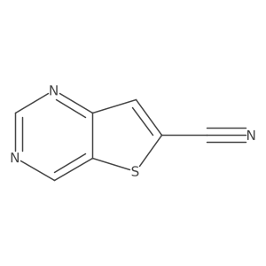 Thieno[3,2-d]pyrimidine-6-carbonitrile结构式