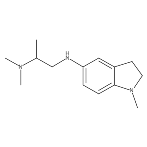 N-[2-(dimethylamino)propyl]-1-methyl-2,3-dihydro-1H-indol-5-amine Structure
