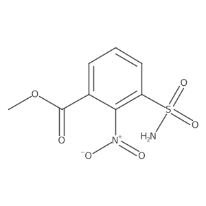 Methyl 2-nitro-3-sulfamoylbenzoate Structure