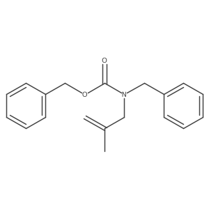 benzyl N-benzyl-N-(2-methylprop-2-en-1-yl)carbamate结构式