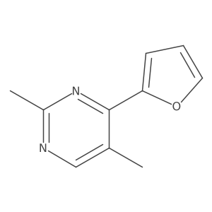 4-(2-Furanyl)-2,5-dimethylpyrimidine Structure