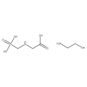 Glyphosate-ethanolamine Structure