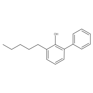 2-Pentyl-6-phenylphenol结构式