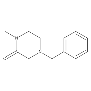 1-Methyl-4-(phenylmethyl)piperazinone结构式