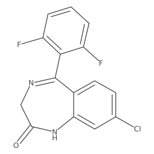 1,4-Benzdiazepin-2-one-5(26F-PH)8CL Structure