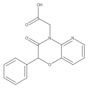 2-(3-Oxo-2-phenyl-2H-pyrido[3,2-b][1,4]oxazin-4(3H)-yl)acetic acid Structure