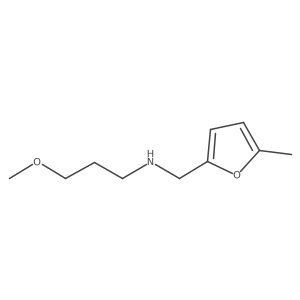 (3-Methoxypropyl)[(5-methylfuran-2-yl)methyl]amine结构式