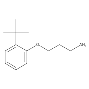 3-(2-Tert-butylphenoxy)propan-1-amine Structure