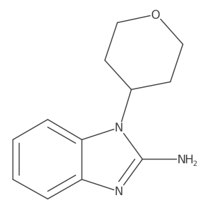 1-(oxan-4-yl)-1H-1,3-benzodiazol-2-amine Structure