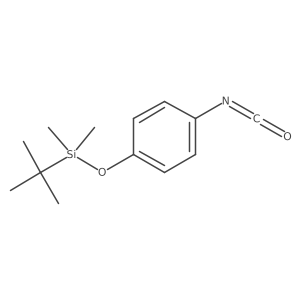 tert-Butyl(4-isocyanatophenoxy)dimethylsilane Structure