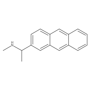 ((1R)-1-(2-Anthryl)ethyl)methylamine Structure
