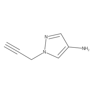 1-(Prop-2-YN-1-YL)-1H-pyrazol-4-amine Structure