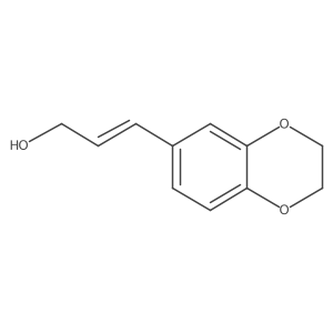 3-(2,3-Dihydrobenzo[b][1,4]dioxin-6-yl)prop-2-en-1-ol Structure