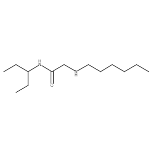 Acetamide, N-(1-ethylpropyl)-2-(hexylamino)-结构式