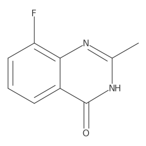 8-fluoro-2-methylquinazolin-4(3H)-one Structure