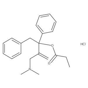 Proxibutene hydrochloride Structure