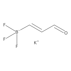 Potassium (E)-3-oxoprop-1-enyltrifluoroborate Structure