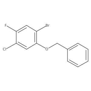 1-(Benzyloxy)-2-bromo-5-chloro-4-fluorobenzene Structure