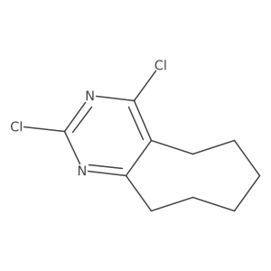 2,4-Dichloro-5,6,7,8,9,10-hexahydrocycloocta[d]pyrimidine Structure