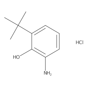 2-Amino-6-tert-butylphenol hydrochloride结构式