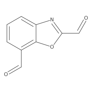 Benzo[d]oxazole-2,7-dicarbaldehyde结构式