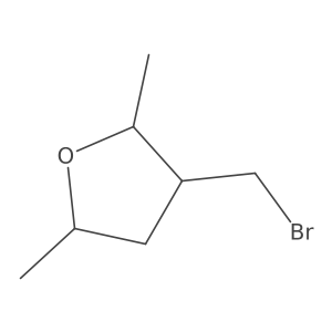3-(Bromomethyl)-2,5-dimethyloxolane Structure