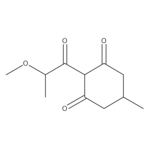 2-(2-Methoxypropanoyl)-5-methylcyclohexane-1,3-dione Structure