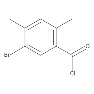 5-Bromo-2,4-dimethylbenzoyl chloride结构式