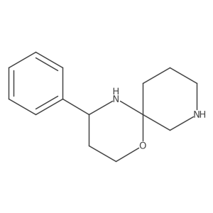 4-Phenyl-1-oxa-5,8-diazaspiro[5.5]undecane结构式