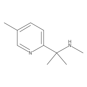Methyl[2-(5-methylpyridin-2-yl)propan-2-yl]amine Structure