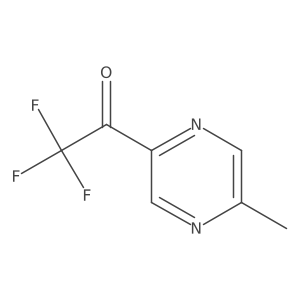 2,2,2-Trifluoro-1-(5-methylpyrazin-2-yl)ethan-1-one Structure